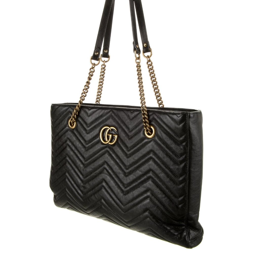 Gucci GG Marmont Matelassé Leather Shoulder Bag NEW WITH DUSTBAG - Picture 3 of 5